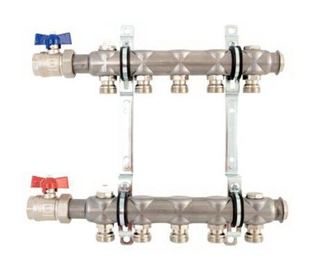 REISSER THERM Edelstahlverteiler e-class 52 - 14 Heizkreise