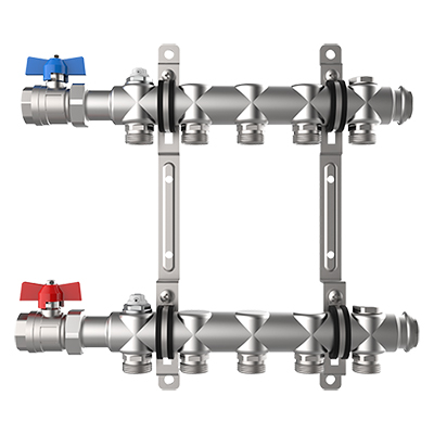 REISSER THERM Edelstahlverteiler e-class 52 - 13 Heizkreise