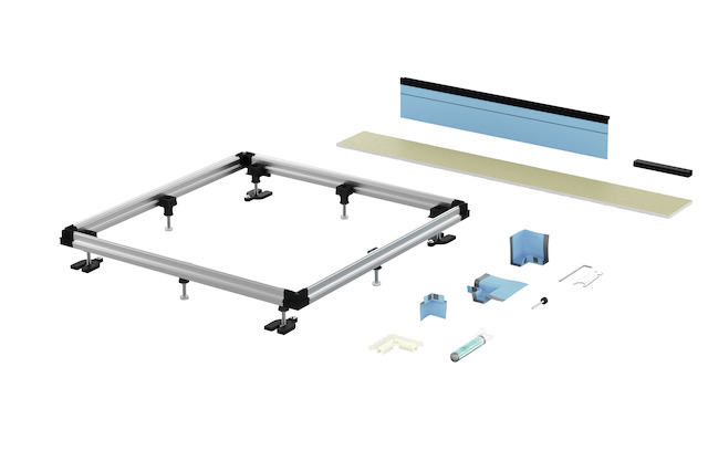 Bette Einbausystem Universal 120 x 120cm