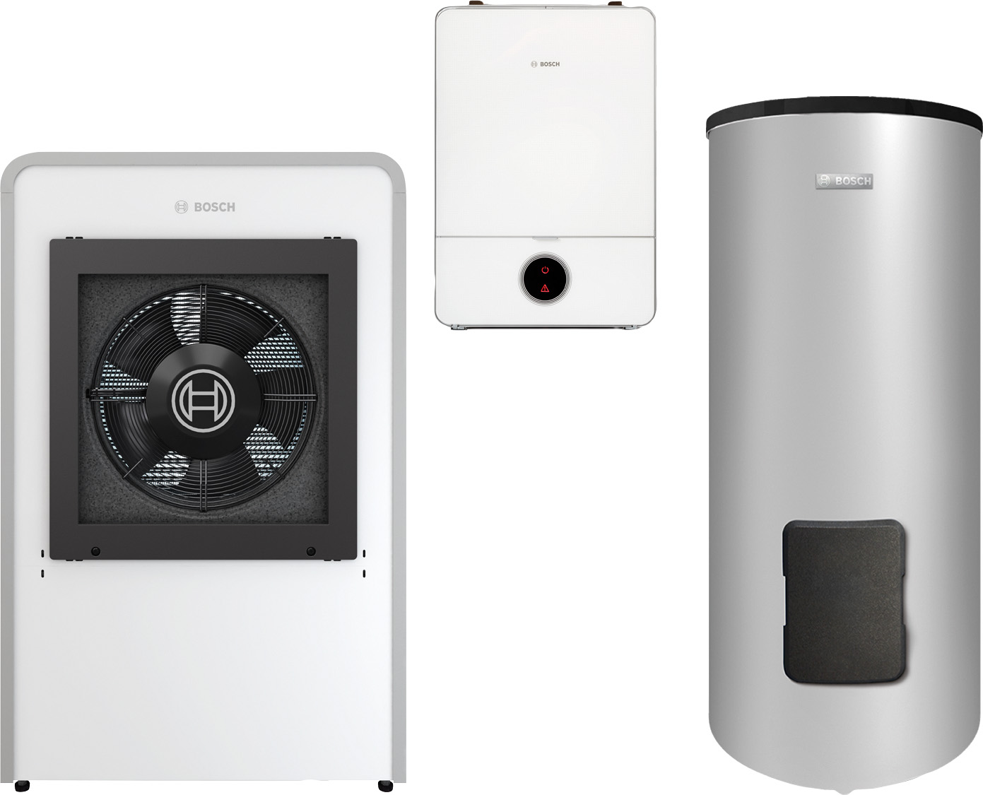 BOSCH Wärmepumpen- Paket JUPA CS 745