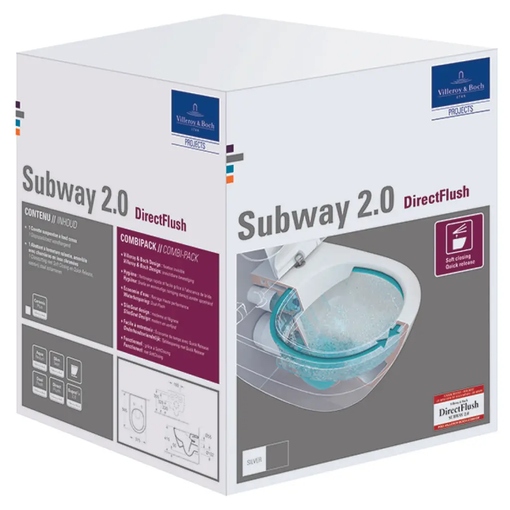 Subway Direct Flush Combi- Pack Subway 2.0