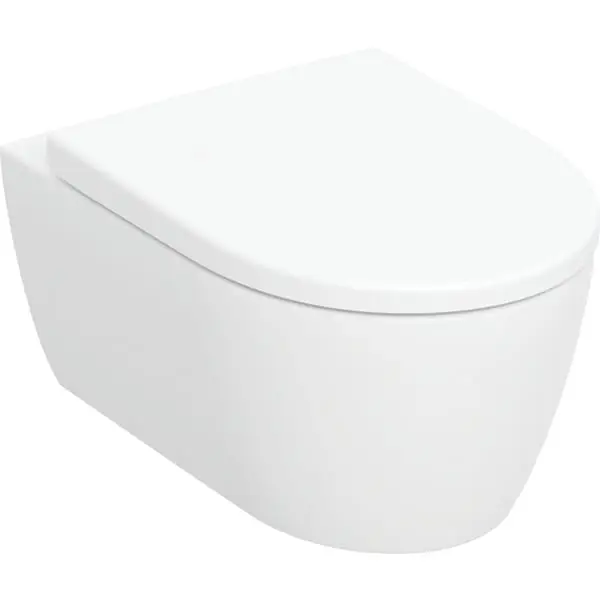 Tiefspülwand- WC Set mit Absenkautomatik