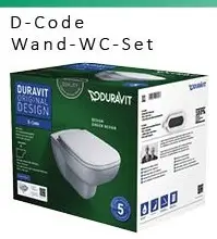 D- Code Wand- WC- Set rimless